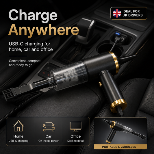 Cordless Car Vacuum & Air Duster